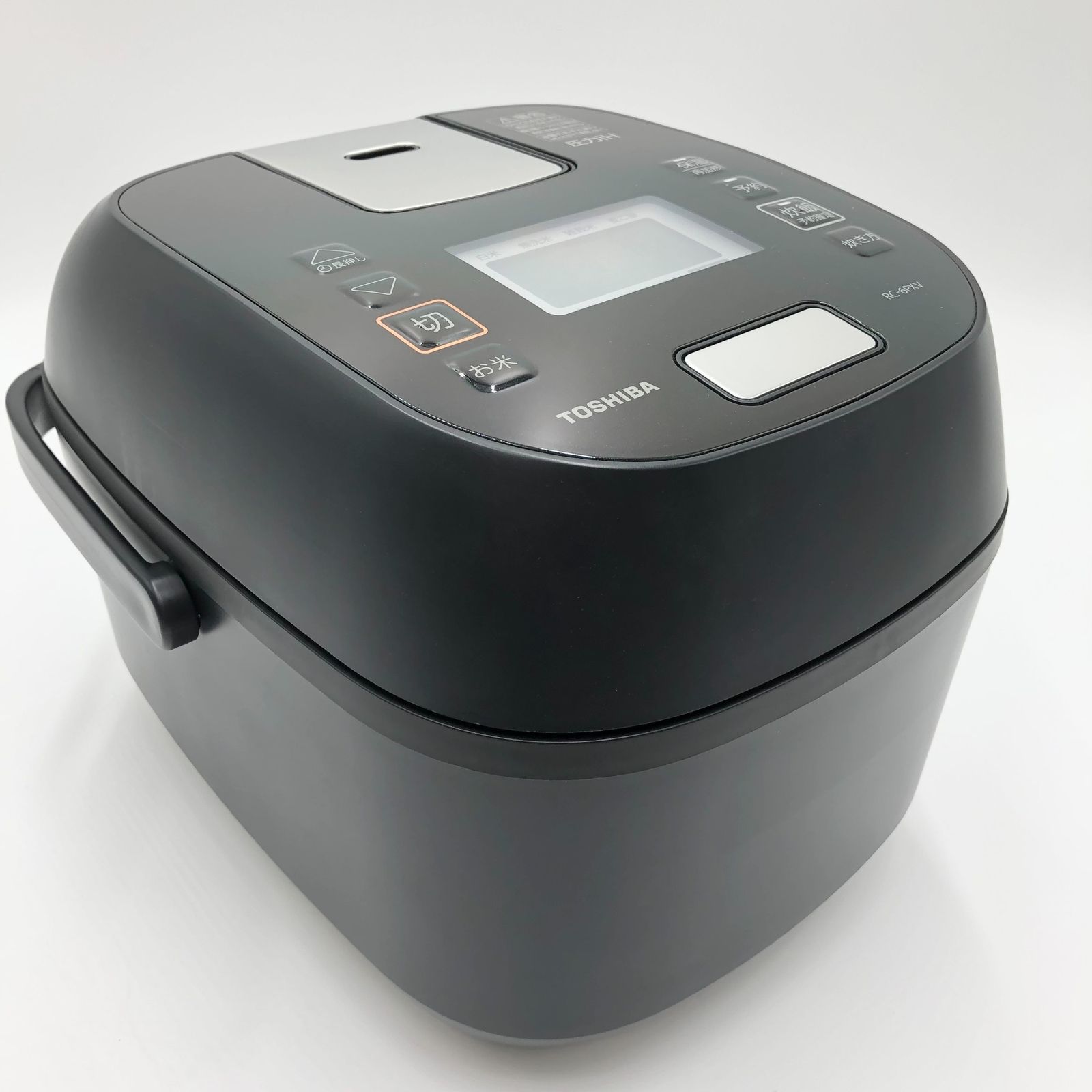 東芝 ブラック 炎匠炊き 圧力IH炊飯器 3.5合炊き RC-6PXV K