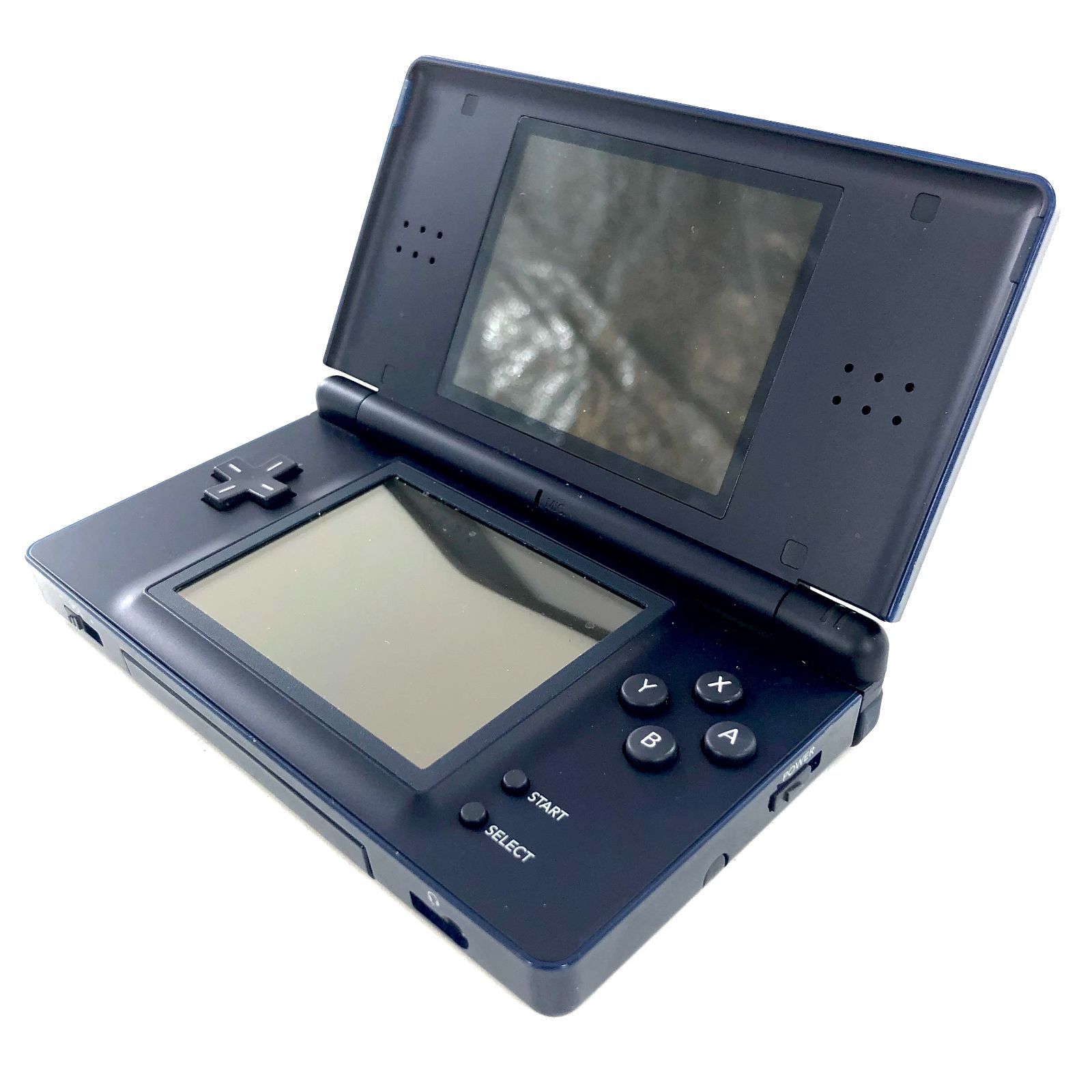 Nintendo 任天堂 DS Lite ネイビー 箱 カセット付き 動作 済み PF-232