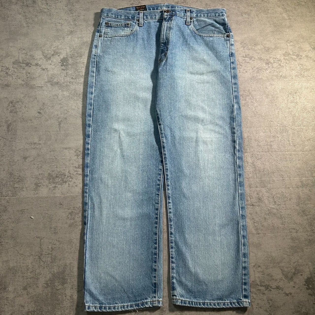 ポロジーンズ ラルフローレン バギーデニム ルーズフィット ライト