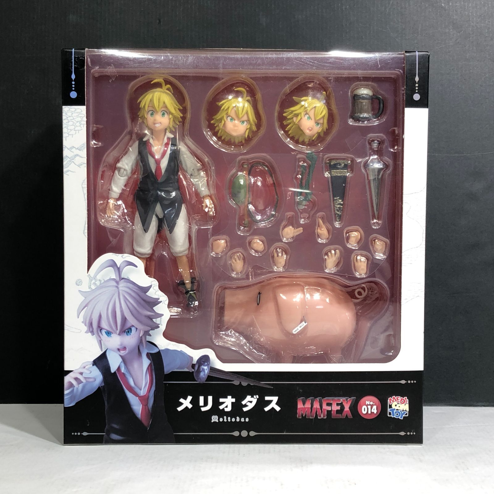 城東43-038】MAFEX マフェックス 七つの大罪 メリオダス No.014