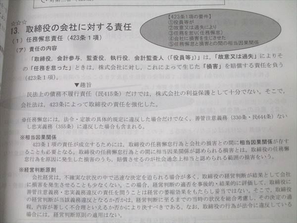 資格の大原 公認会計士講座 企業法 テキスト 会社法/商法・金商法/論文総まとめ/肢別チェック2024年合格目標 4冊 064R4D 資格の大原 公認会計士講座 企業法 テキスト 会社法/商法・金