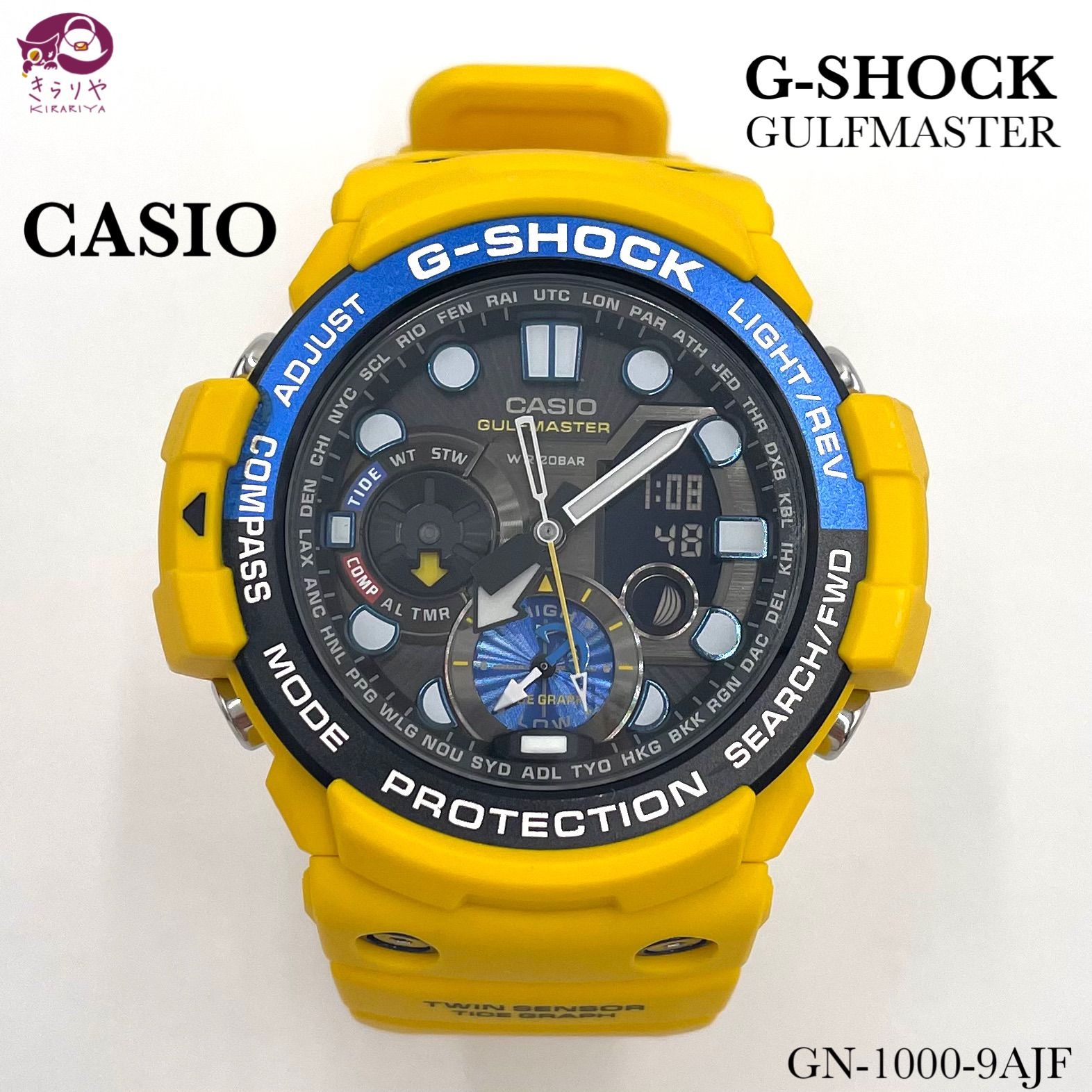 CASIO G-SHOCK GULFMASTER GN-1000-9AJF カシオ ジーショック ガルフ