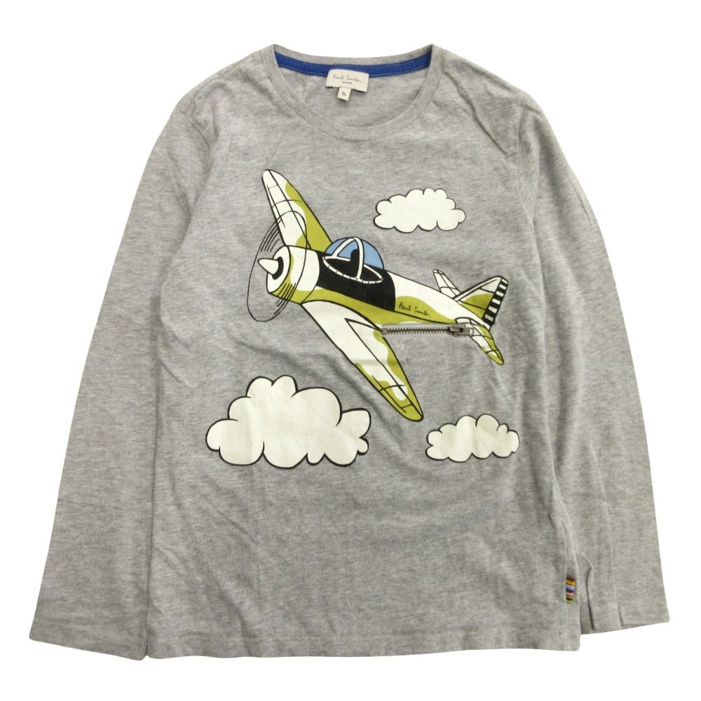 良品 Paul Smith JUNIOR ポールスミス ジュニア 飛行機 ロング T