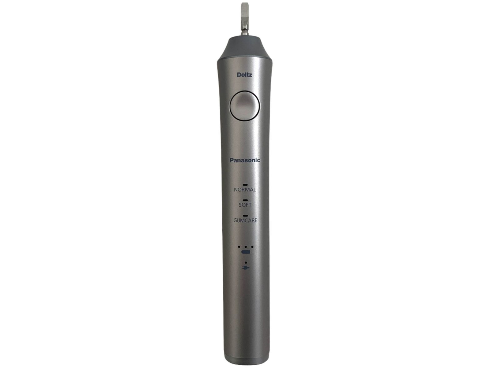 Panasonic (パナソニック) EW-DA46 音波振動ハブラシ ドルツ Doltz 電動歯ブラシ リニア音波振動 スマホアプリ連携有 充電式 付属ブラシ2本 グレー 家電/004