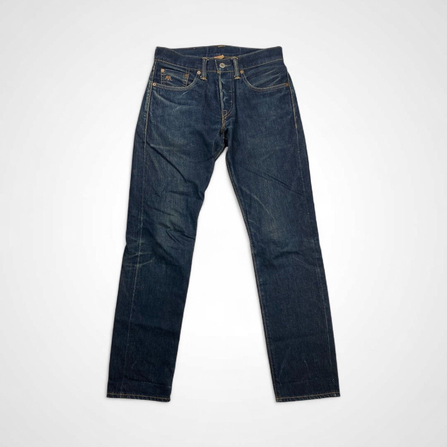 RRL RL Double Slim JAPAN DENIM ダブルアールエル Jean Once-Washed 