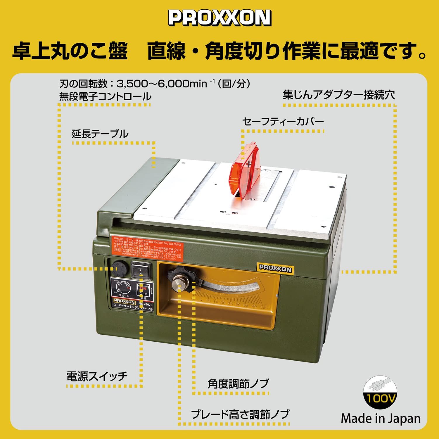 スーパーサーキュラーソーテーブル