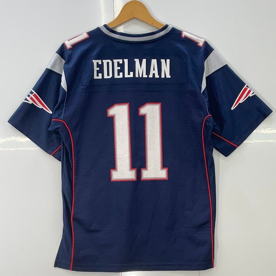 NFL エヌエフエル PATRIOTS 11 EDELMAN ゲームシャツ