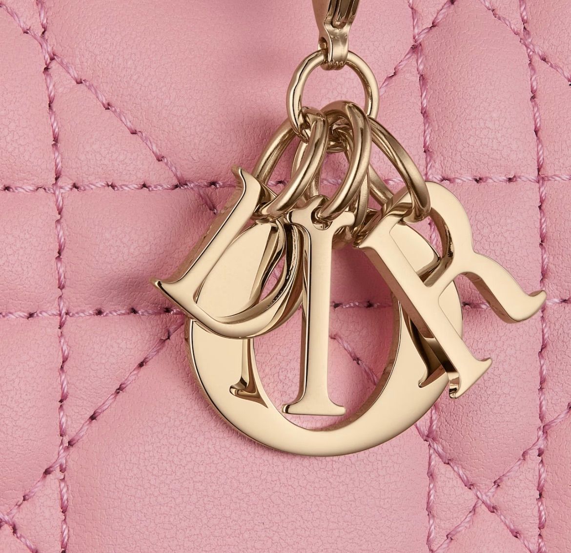 新品 Christian Dior ディオール LADY DIOR ロータスウォレット