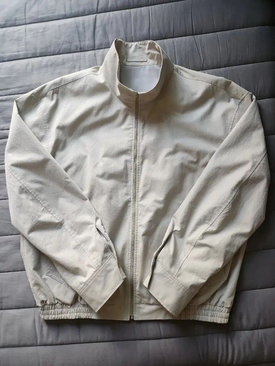 5 BROWNYARD ブラウンヤード スタンド カラ ブルゾン ストーン