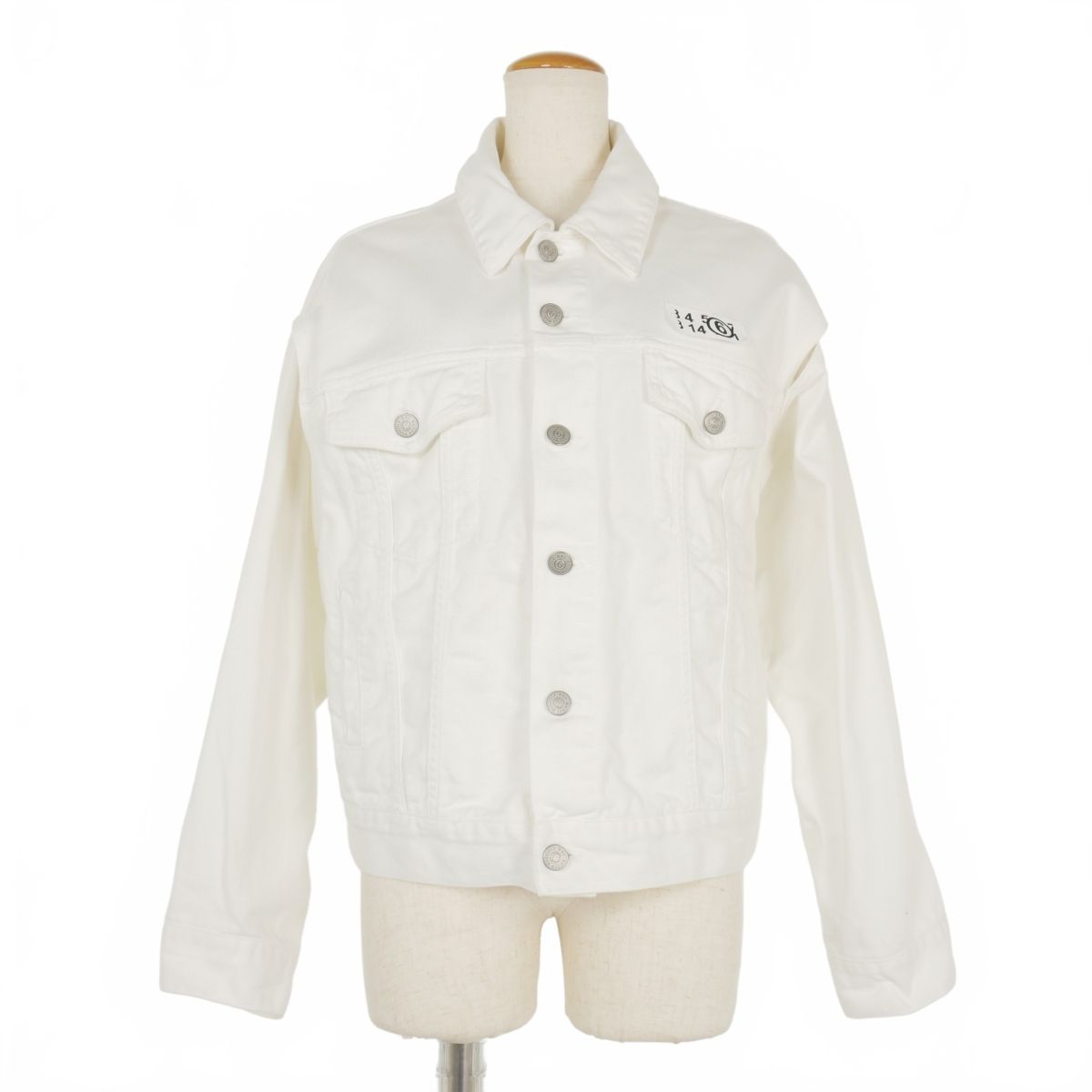 MM6 Maison Margiela ホワイトデニムジャケット maison margiela