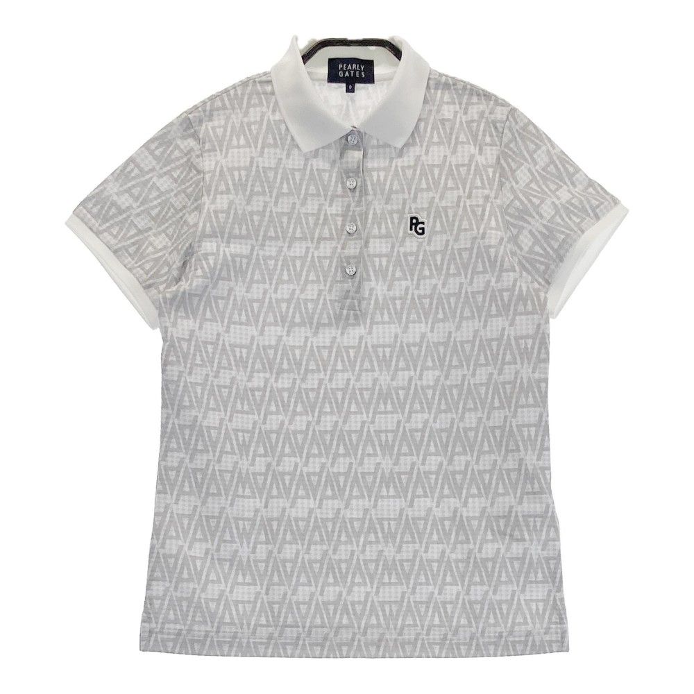 サイズ：0 PEARLY GATES パーリーゲイツ 2024年モデル 半袖ポロシャツ