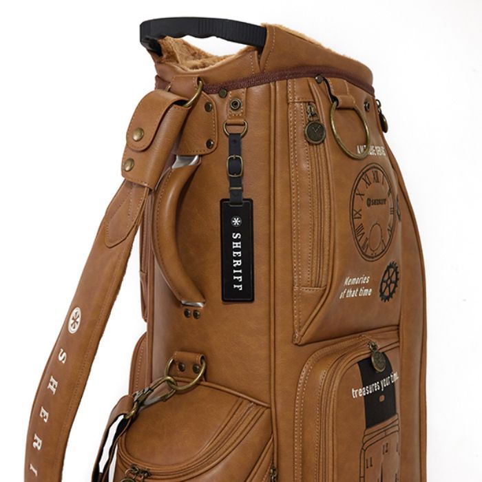SHERIFF ゴルフバッグ・キャディバッグ ブラウン SHERIFF ゴルフバッグ・キャディバッグ ブラウン