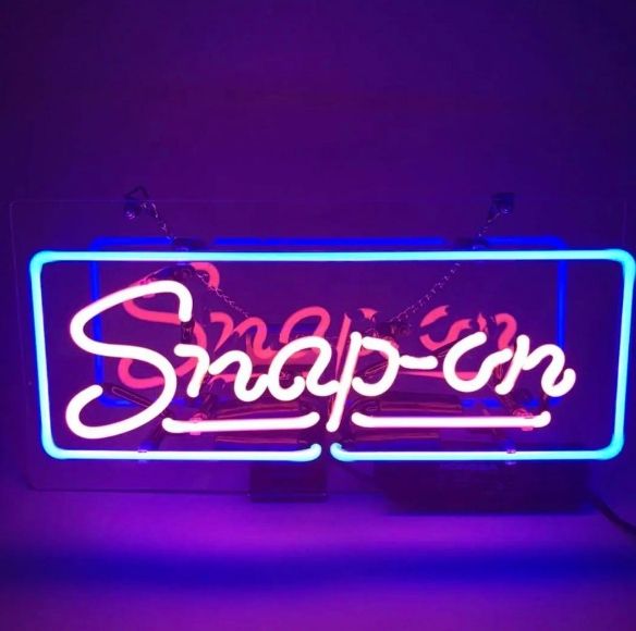 スナップオン　Snap on ネオン管　ガレージ アメリカン　オーダーメイド スナップオン Snap on ネオン管 ガレージ アメリカン オーダー