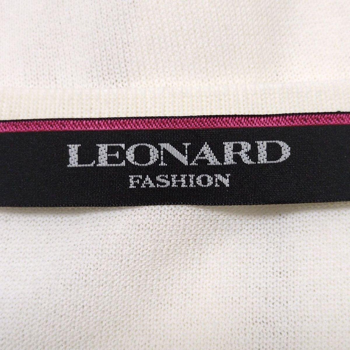 LEONARD(レオナール) カーディガン サイズ40 M レディース