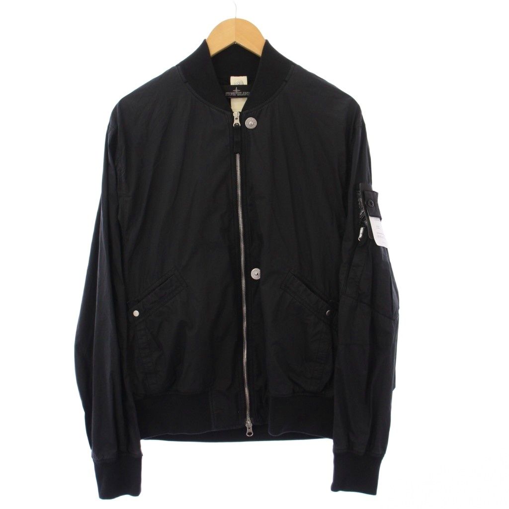 ストーンアイランド ウールジャケット 黒 ストーンアイランド STONE ISLAND 22SS SHADOW ISLAND STONE
