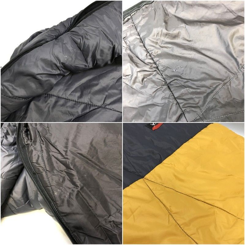 新品 ナンガ NANGA 寝袋 シュラフ 封筒型 クッション イエロー