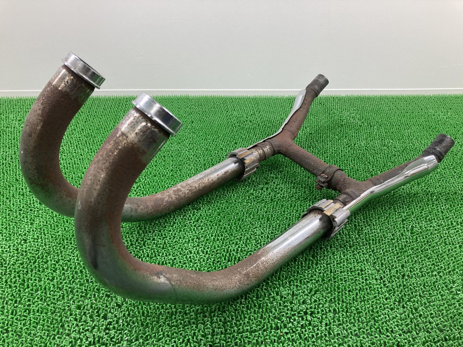 バイク YZF-R25 エキパイ マフラー 純正 RG10J コケキズ無し 品薄 希少品