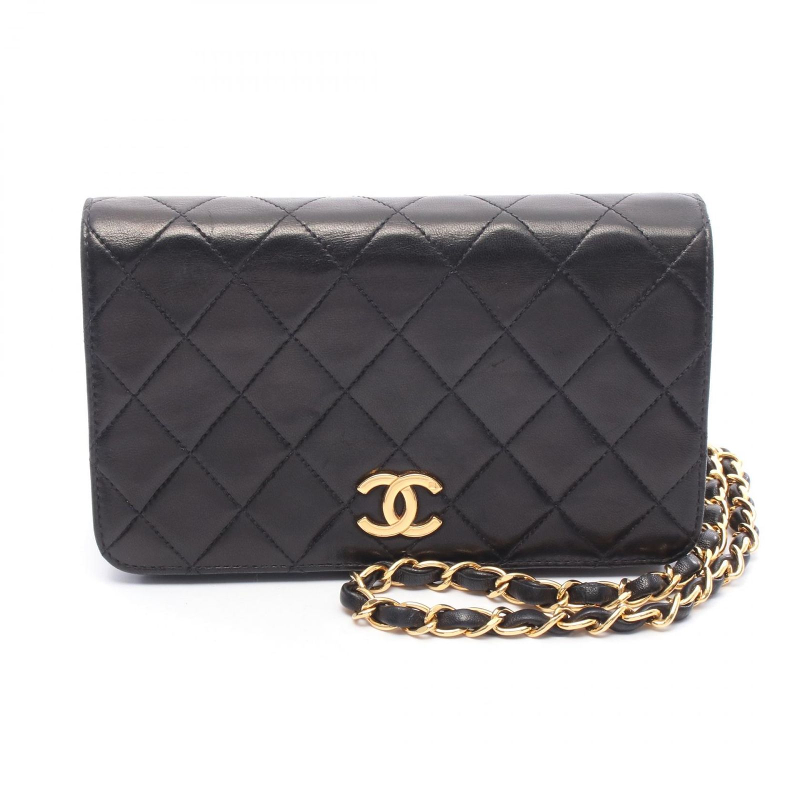 シャネル CHANEL ショルダーバッグ マトラッセ フルフラップ