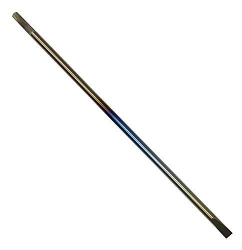 60.0 センチメートル_ローレット部分13.5mm 64チタンピトン 竿掛け 陽極酸化 長さ60 φ16mm ローレット部分13.5mm 石鯛釣り・磯釣り (60， ローレット部分13.5mm)