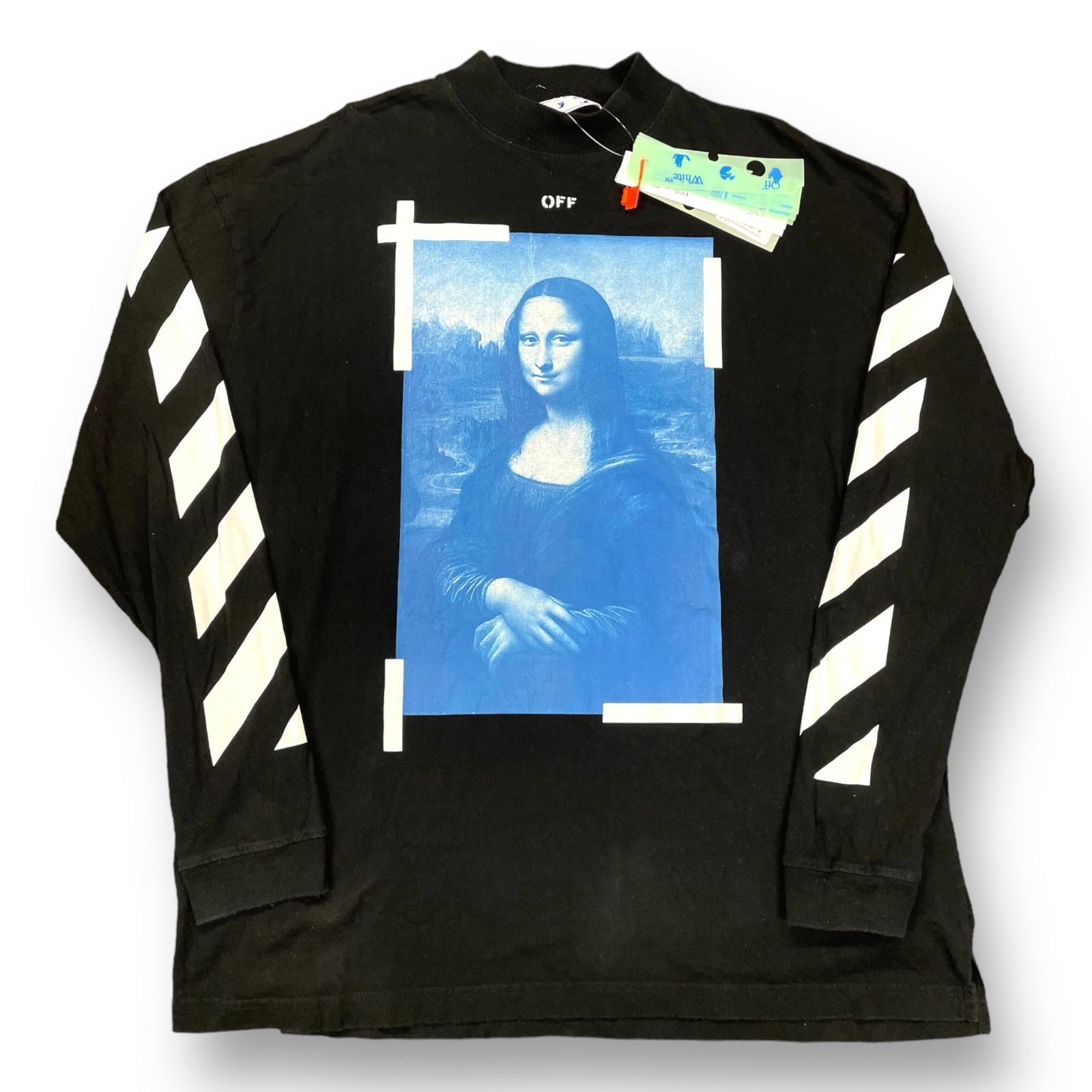 国内正規 OFF-WHITE SS21 Mona Lisa Pattern Pullover モナリザ アロー 