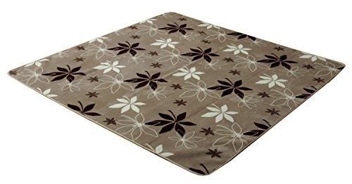 【新品・4営業日で発送】イケヒコ ラグ カーペット 3畳 洗える 抗菌 防臭 無地 『WSプランタ』 ブラウン 約200×250cm （ホットカーペット対応）