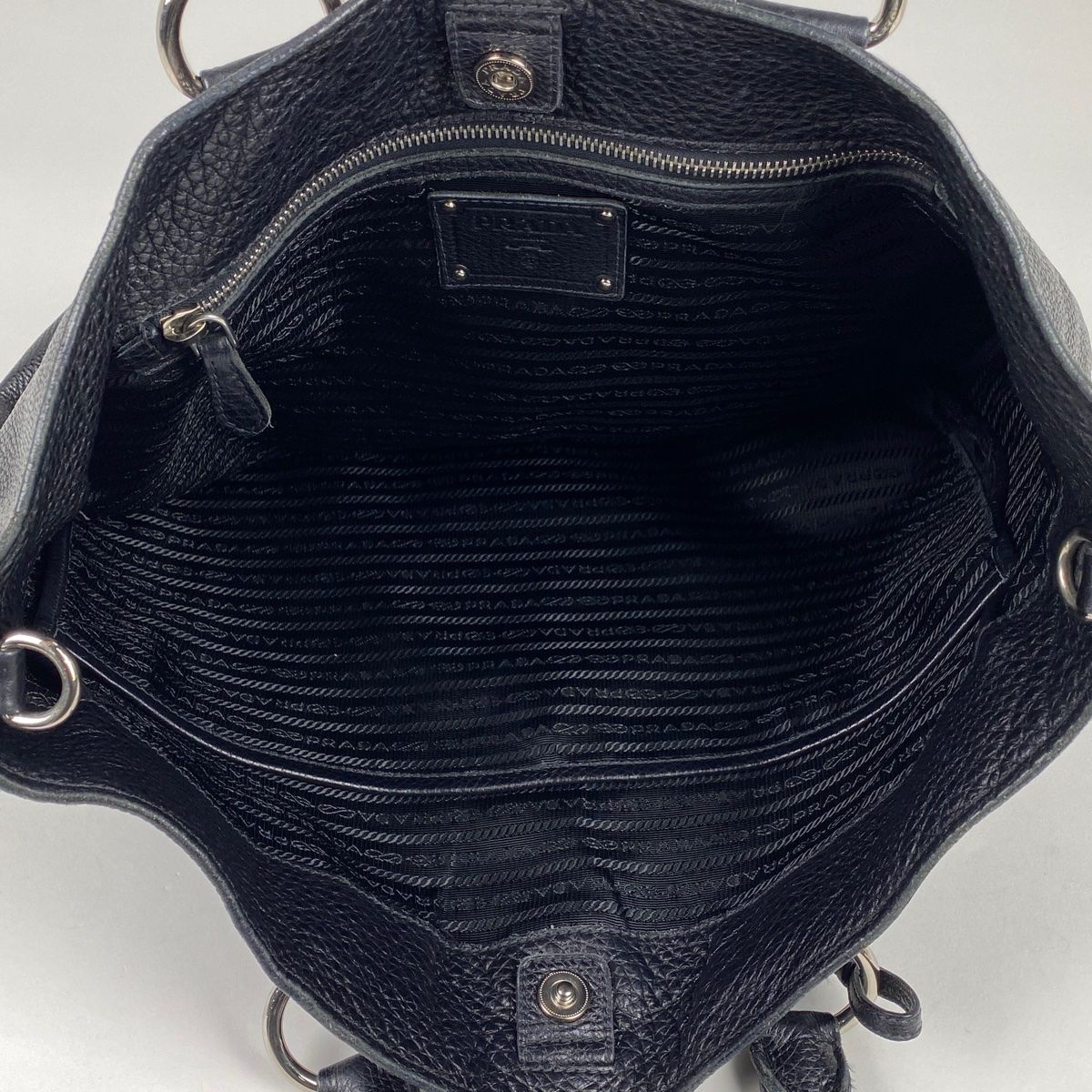 プラダ PRADA ロゴ トートバッグ 2WAY ショルダーバッグ ハンドバッグ 