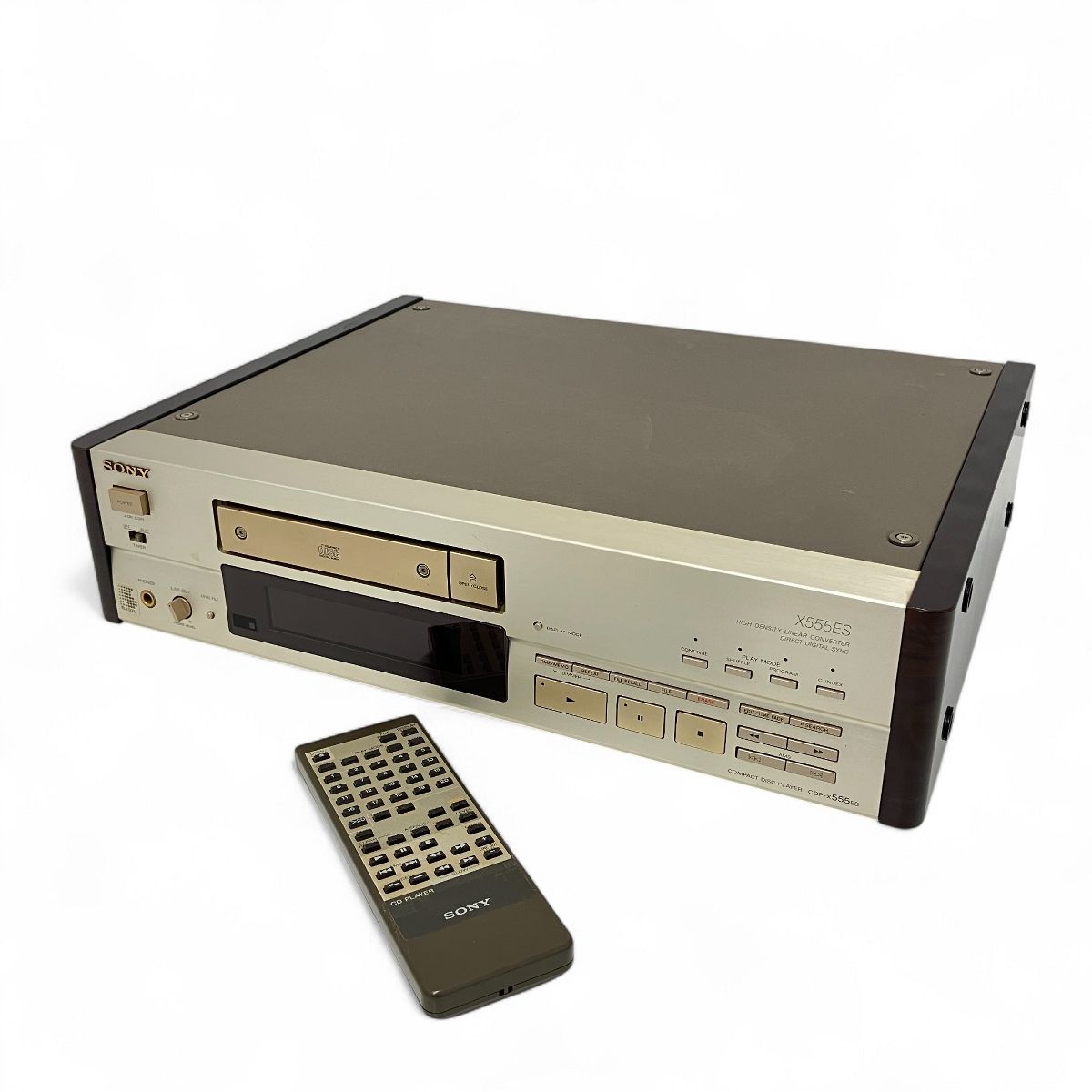 SONY CDP-X555ES CDプレーヤー オーディオ 機材 ソニー 昭和 レトロ ジャンク Z9982908