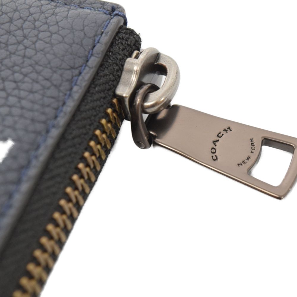 COACH (コーチ) Lジップ カー キー ケース シグネチャー キャンバス