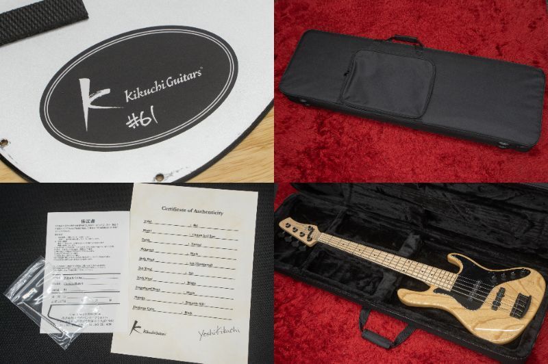 new】Kikuchi Guitars / Custom Bass 5st 3.745kg #61【GIB横浜