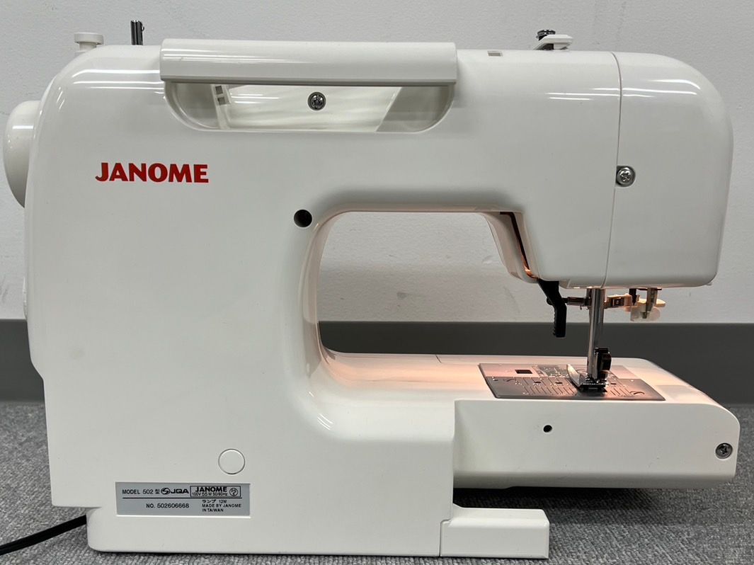 JANOME ジャノメ　ミシン Amazon | ジャノメ janome パワフル電動ミシン LC7500K レザー