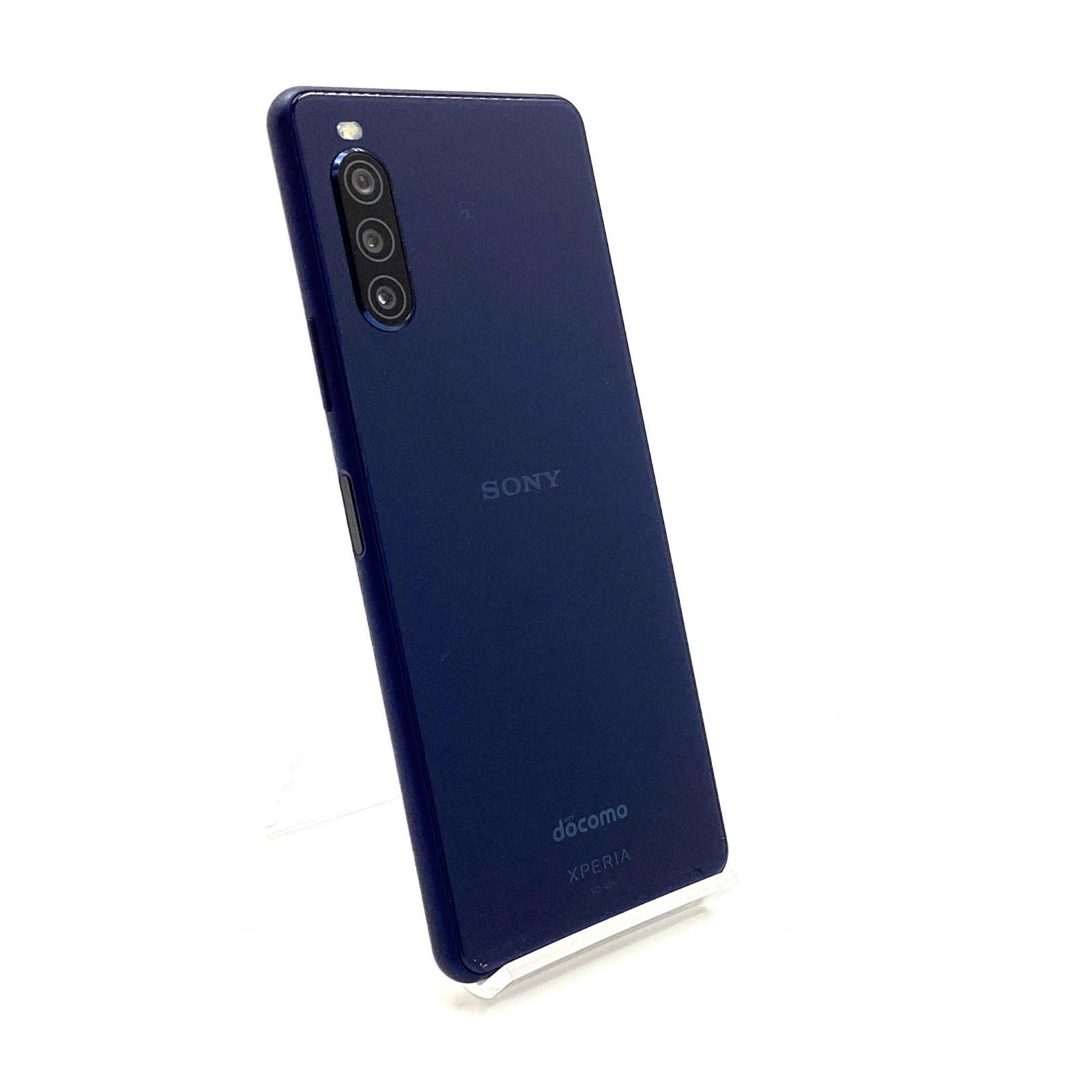 Xperia　　so41a　ブルー ムスビー｜Xperia 10 II SO-41A docomo ブルー c07526【Xperia