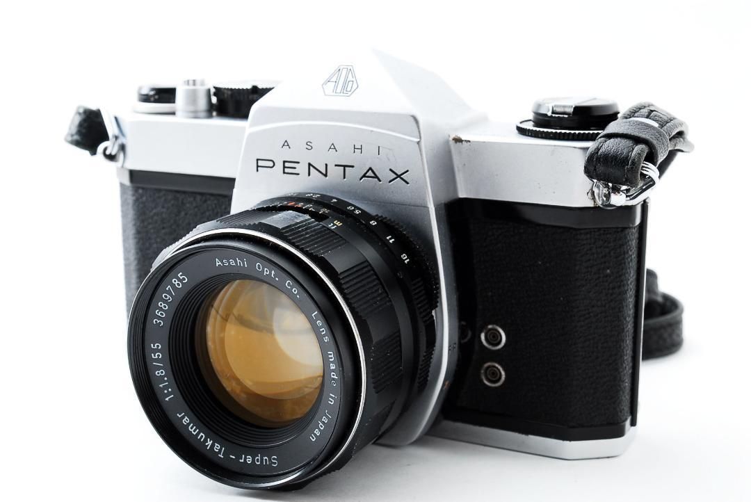 ◇完動品◇ PENTAX SL シルバー タクマー 55mm F1.8 S053-