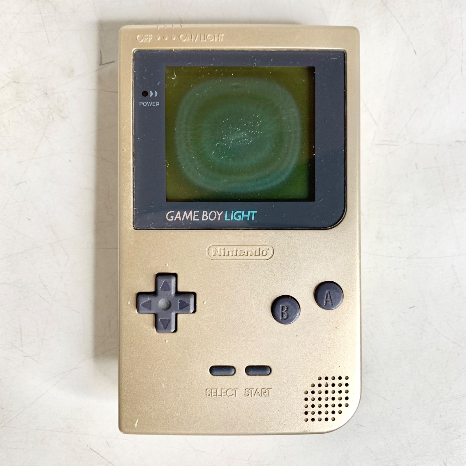 任天堂 ゲームボーイライト ゴールド Nintendo GAME BOY LIGHT MGB-101 当時物 ジャンク - メルカリ