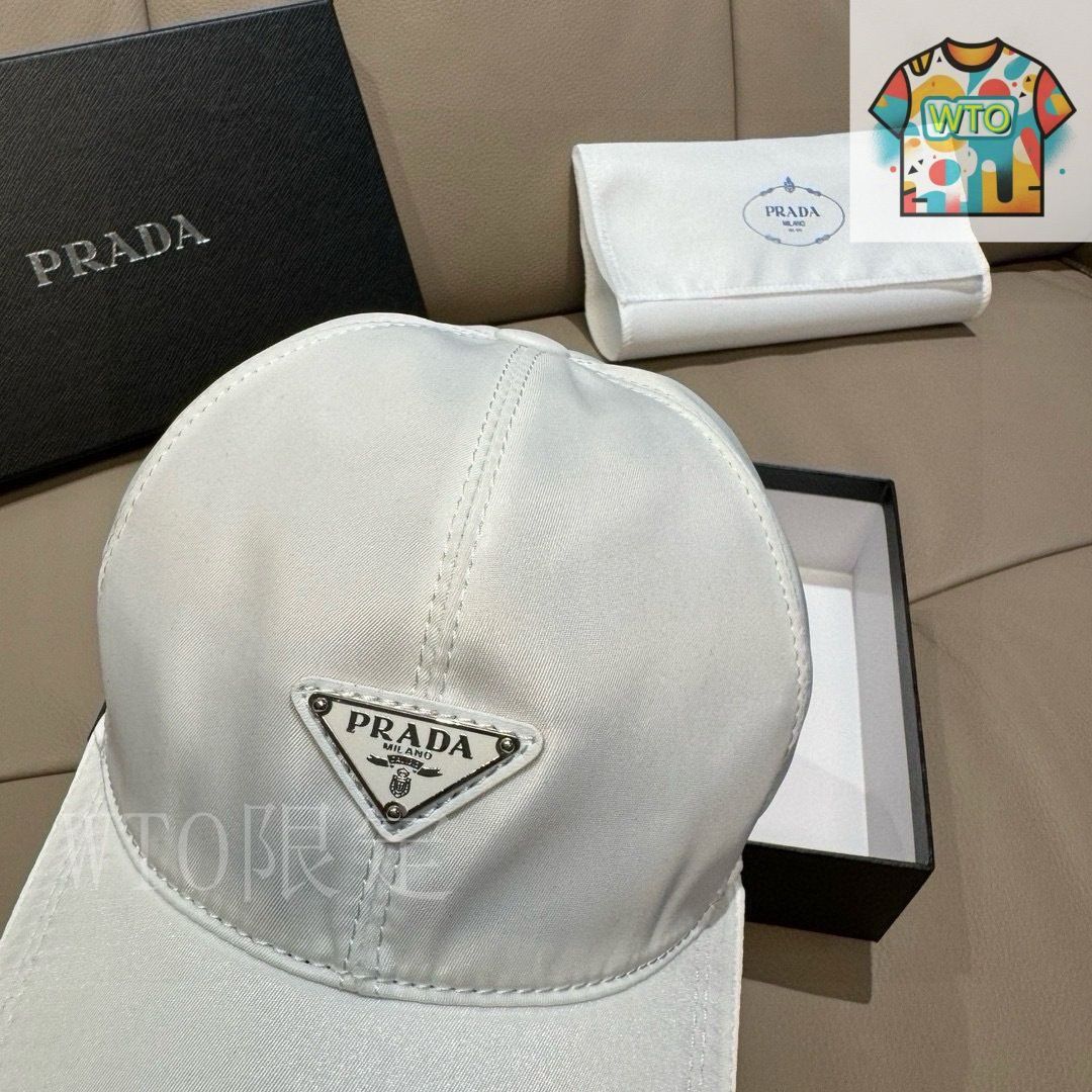 今日WTO】Prada クラシックベースボールキャップ-KL49 - メルカリ