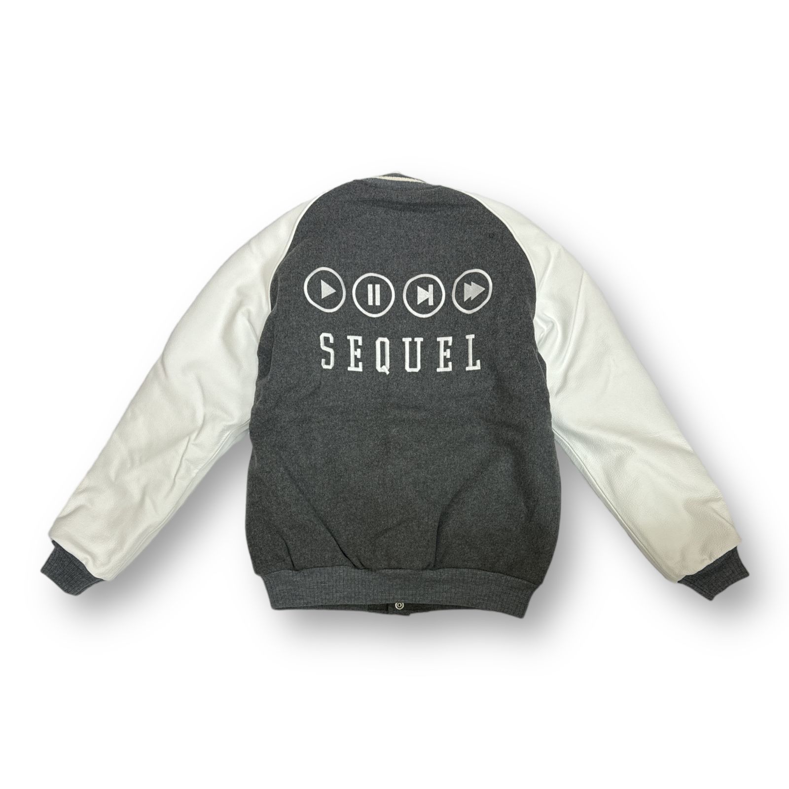 定価187000円 新品 SEQUEL 22AW VARSITY JACKET SQ-22AW-JK-06 レザー ...