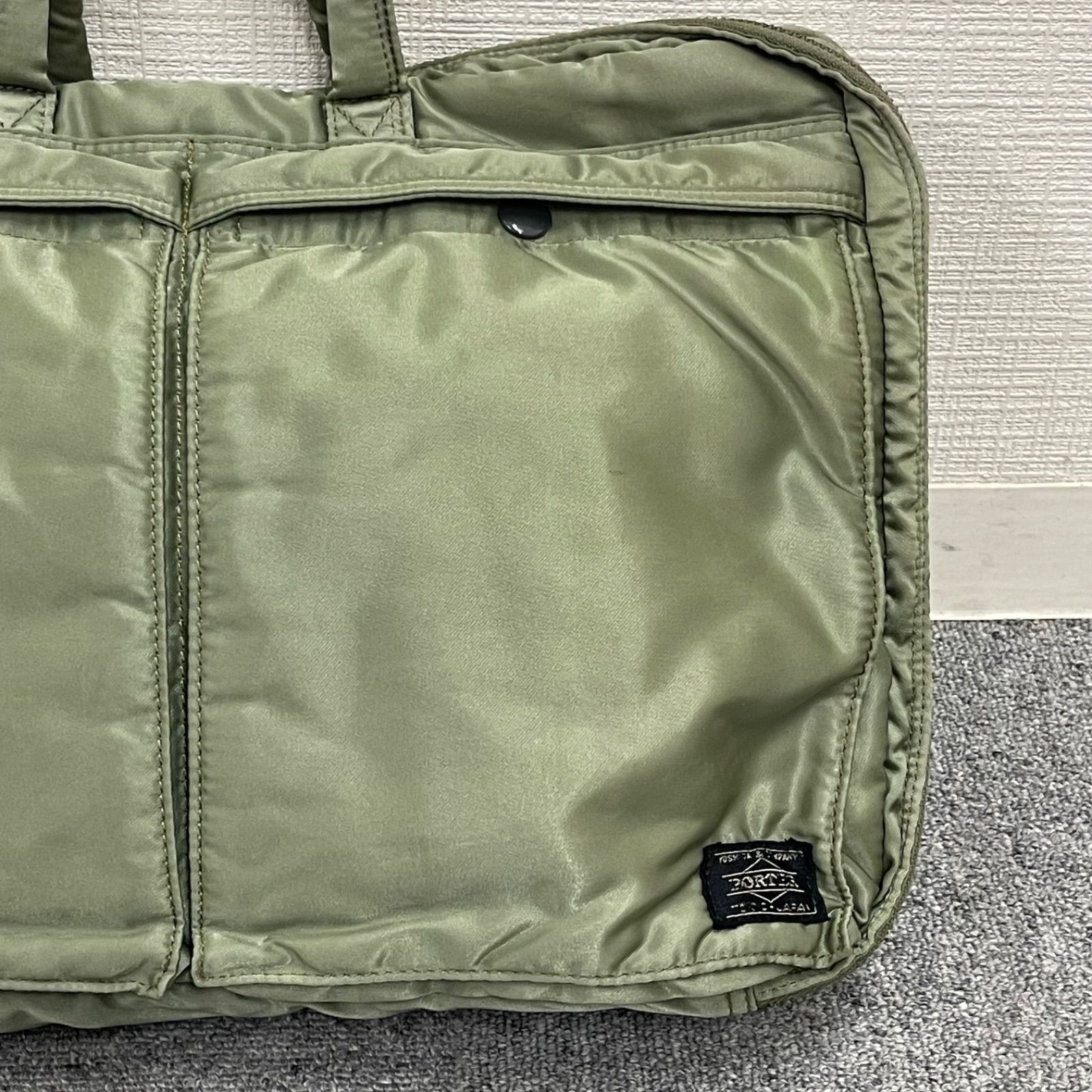 PORTER ポーター TANKER タンカー ショルダーバッグ 2way 緑 TANKER