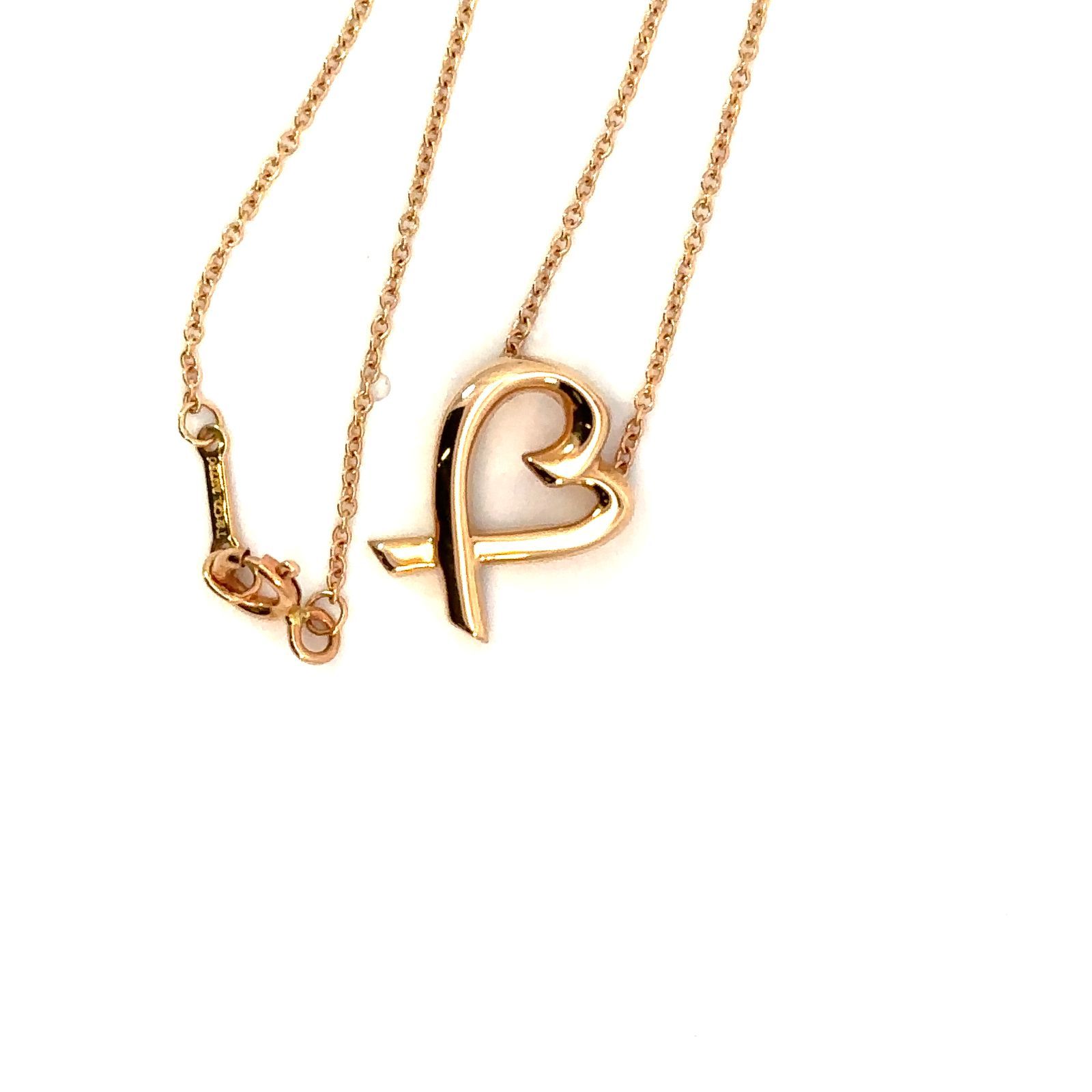 TIFFANY & Co. ティファニー K18(AU750刻印)PG Paloma Picaso