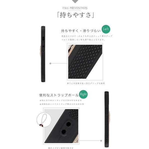 iPhone12 12Pro スマホケース シュリンクレザー ブラック CPGGZ-12Pro-Black スマホケース iPhone12 シュリンクレザー mini 手帳型 バンパー型