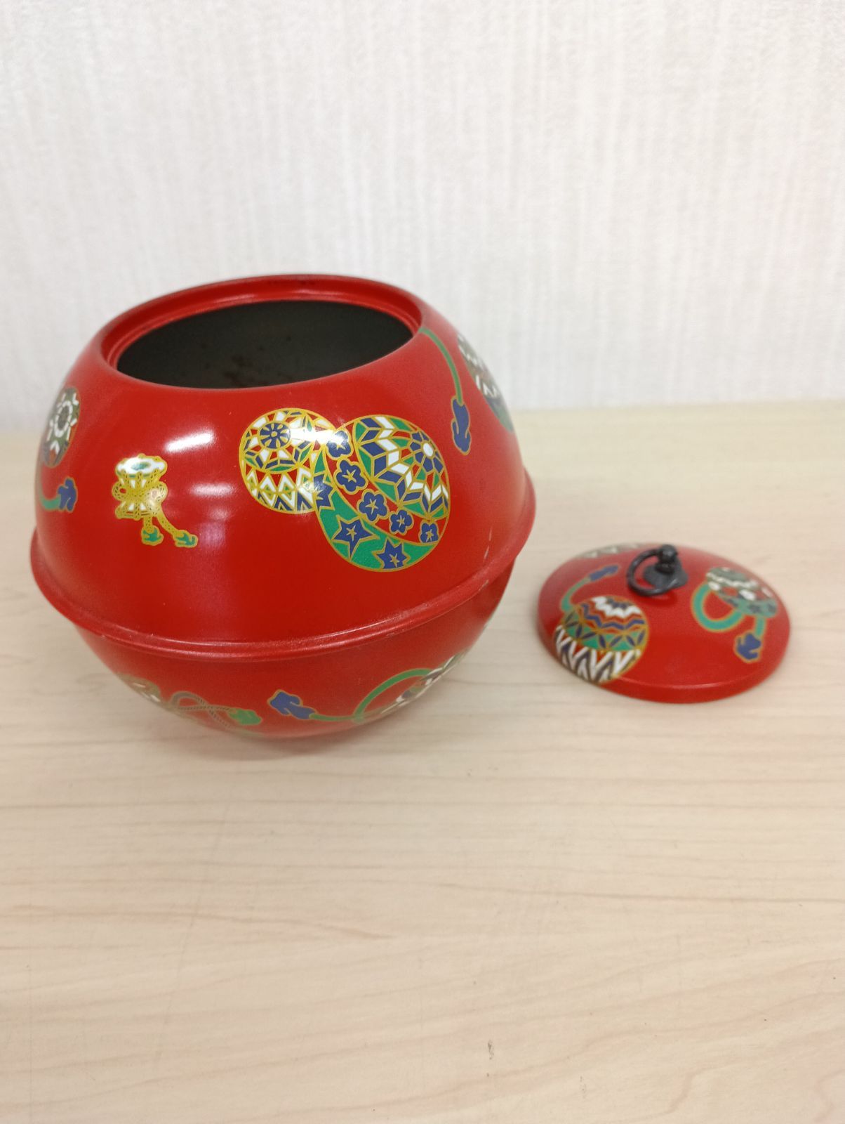 手まり 手毬 12個セット 昭和レトロ 昭和レトロ レトロポップ 和柄 鞠 手毬 小物入れ 収納 裁縫箱