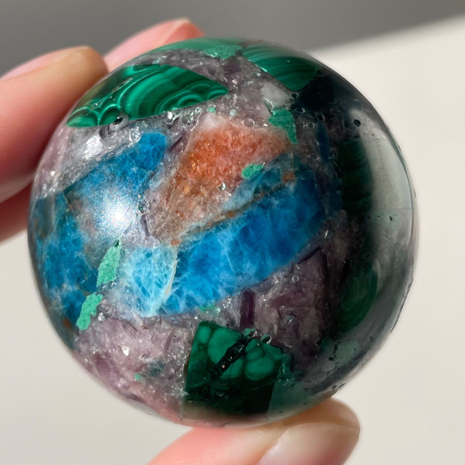 フォロー割あり】 Sphere スフィア|サンストーン レピドライト