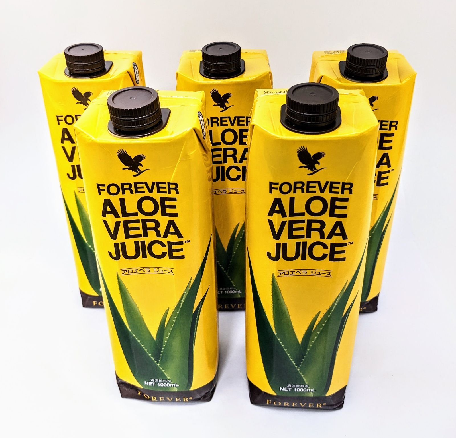 フォーエバー アロエベラジュース 1000ml×5本セット 賞味期限20260320