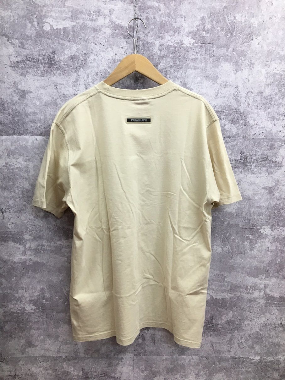 Paragraph パラグラフ プリントTシャツ ベージュ【3333-004】 - メルカリ