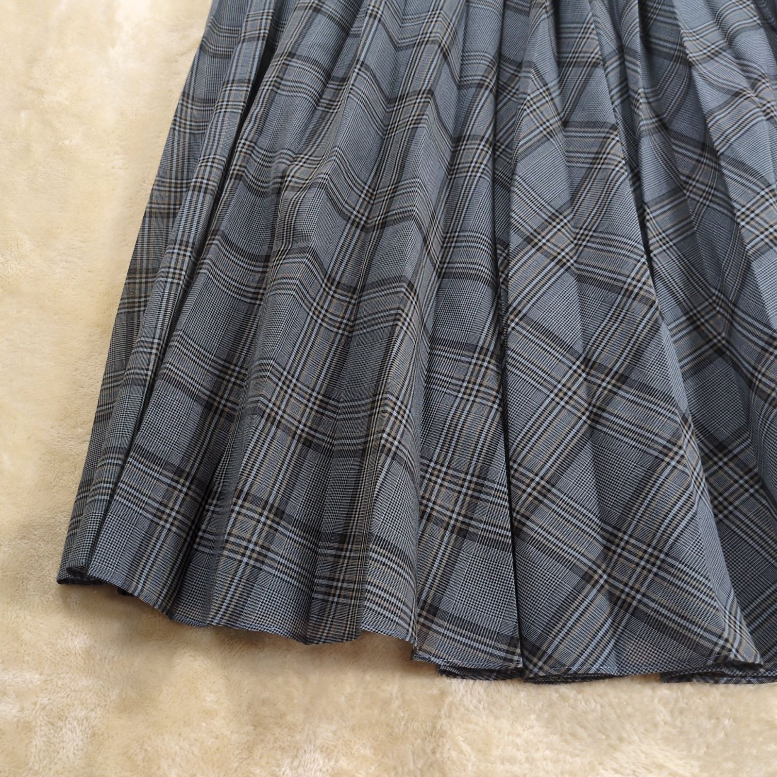 美品】sacai 22SS Glencheck Mix Skirt - メルカリ