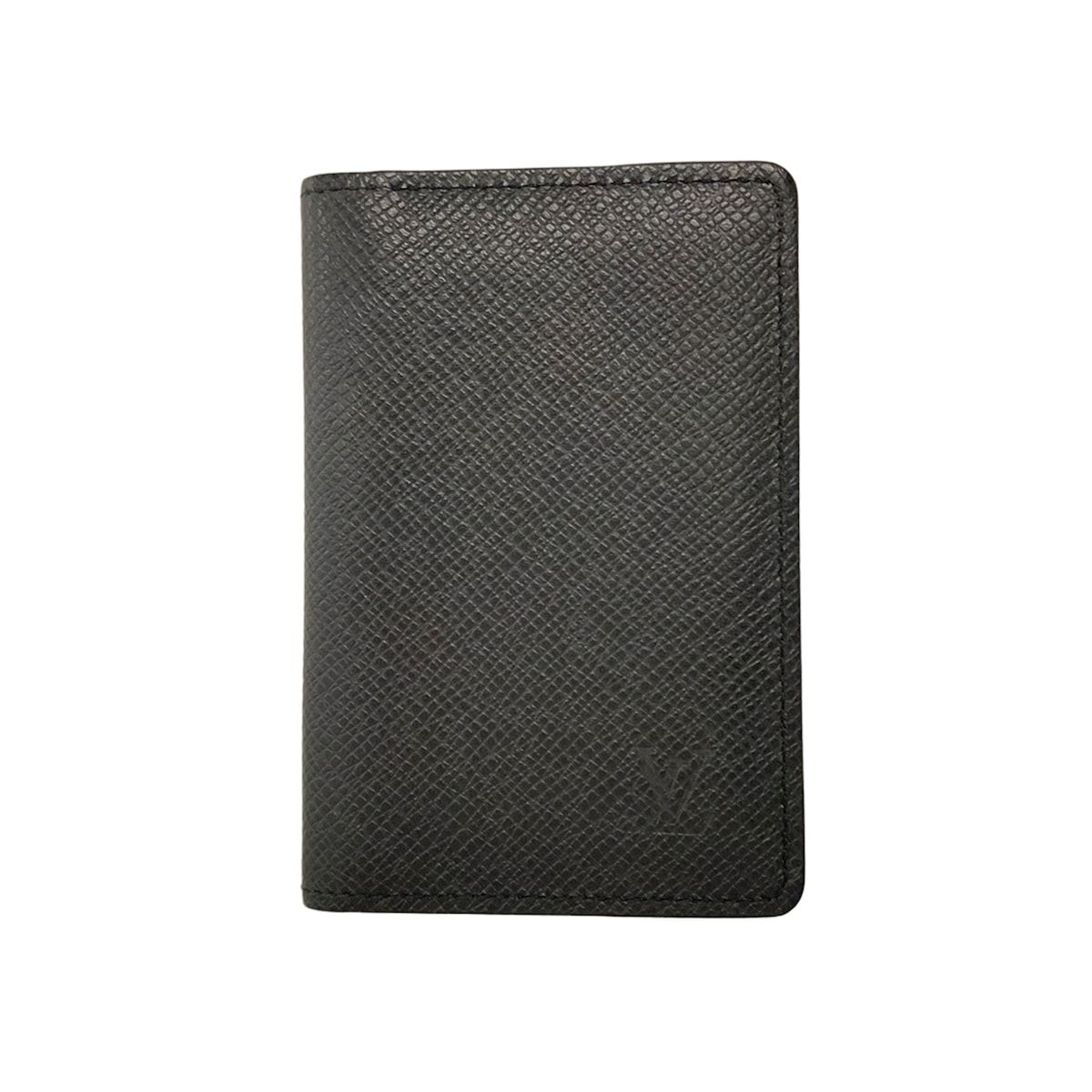 LOUIS VUITTON ルイヴィトン カードケース タイガ オーガナイザードゥポッシュ M30537 ノワール レザー 牛革