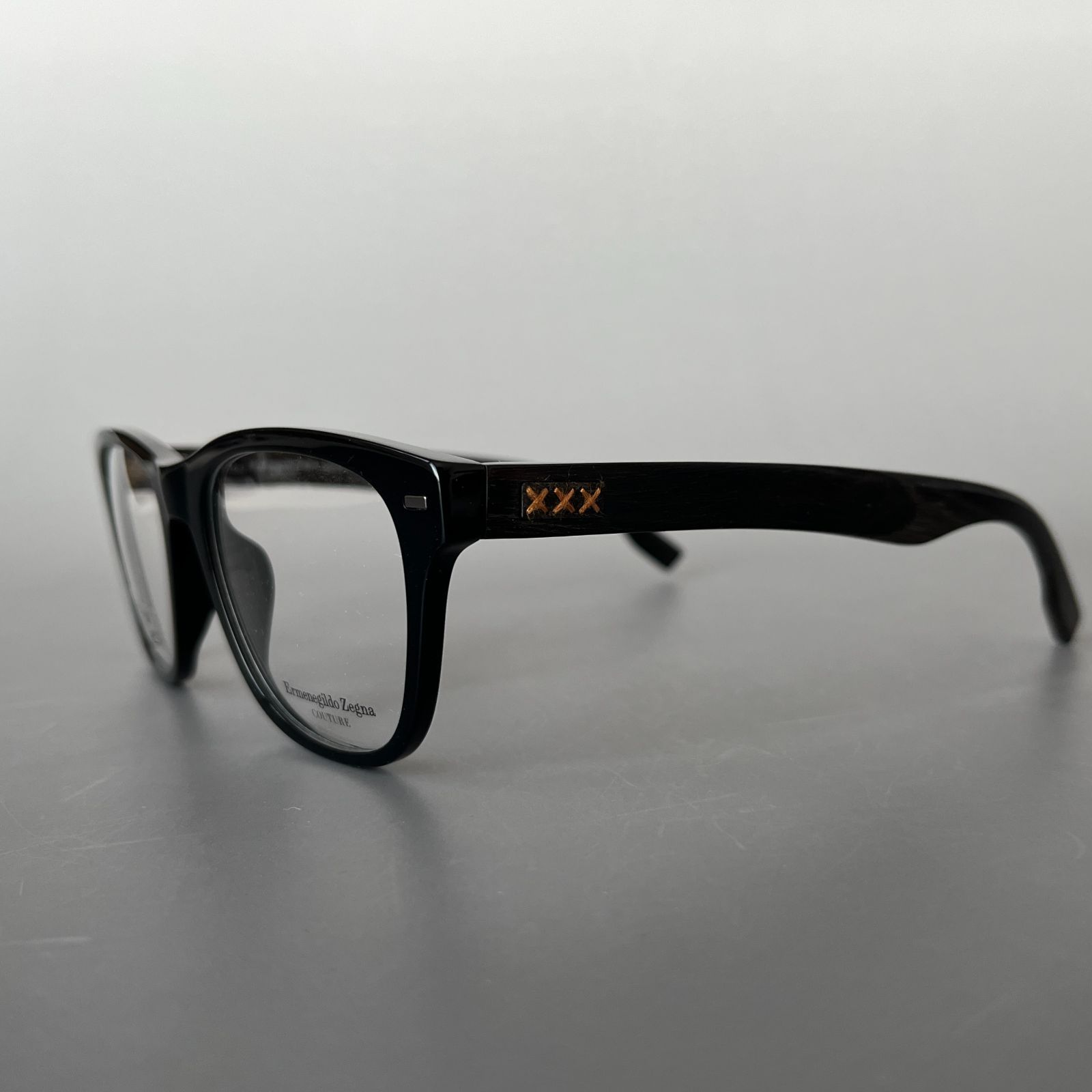 エルメネジルドゼニア メガネ Ermenegildo Zegna ウェリントン 