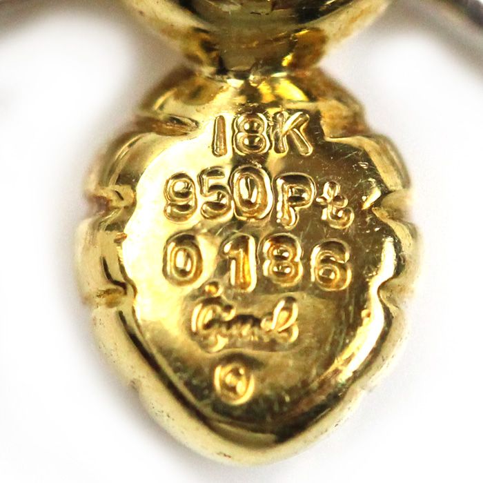 Gimel ギメル K18YG イエローゴールド Pt950プラチナ 蜂