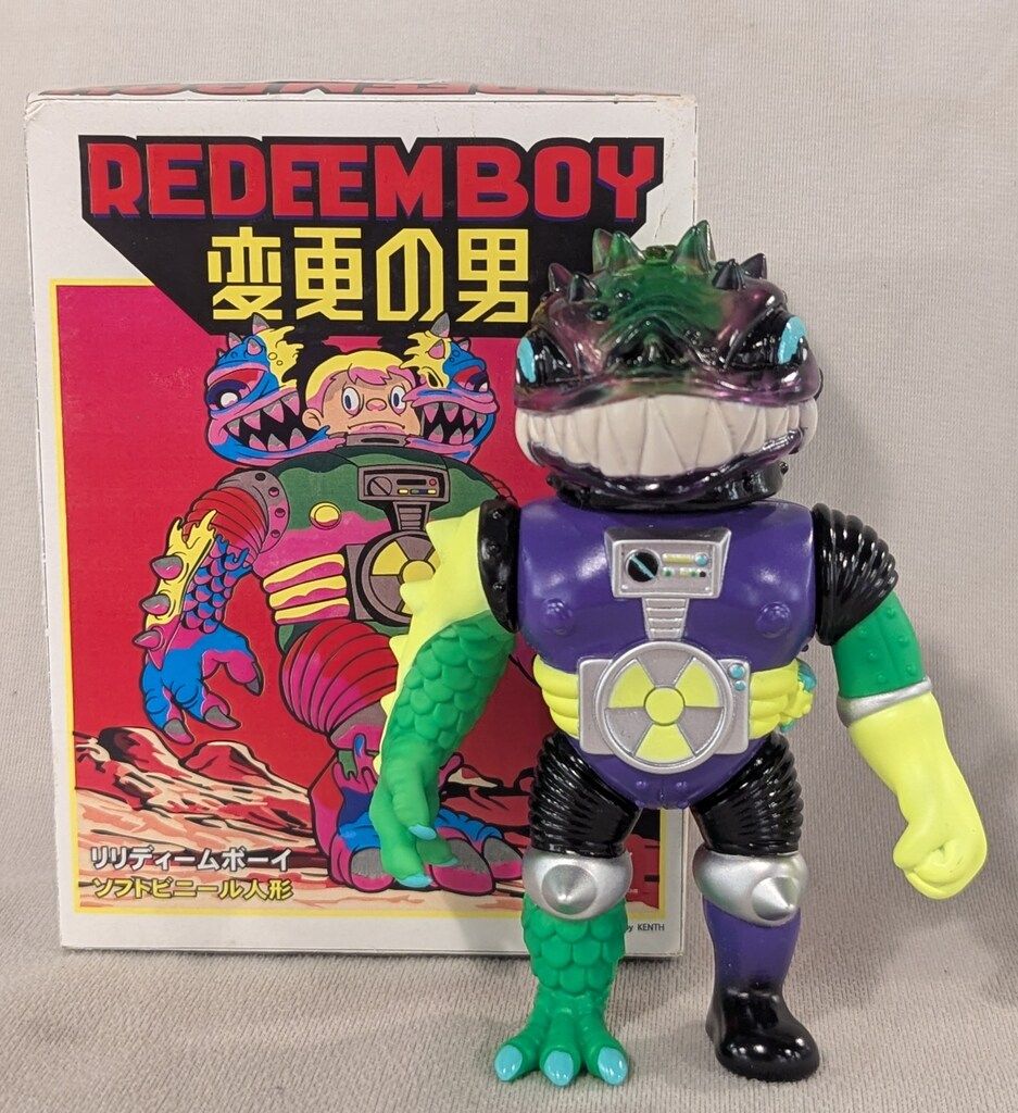 【値下げ交渉可】AKASHICRECORDSTOYS REDEEMBOY ソフビ AKASHICKRECORDSTOYS ソフトビニール人形 REDEEMBOY 変更の男