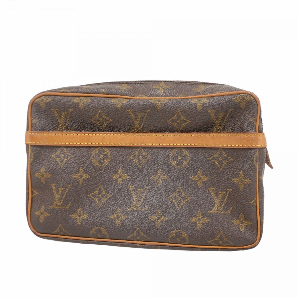 5 mc 2666 ルイヴィトン クラッチバッグ モノグラム コンピエーニュ23 M 51847 ブラウン メンズ レディース ユニセックス