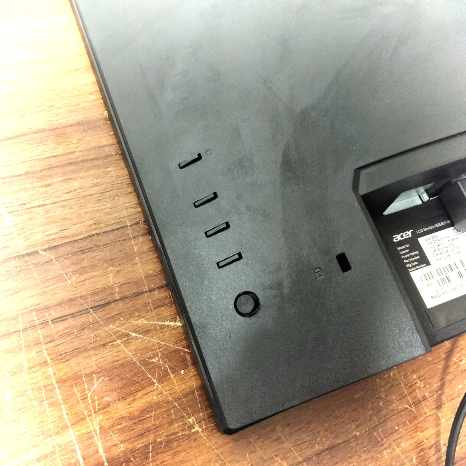 N-5098] ジャンク品 acer VG220Q bmiifx ゲーミングモニター