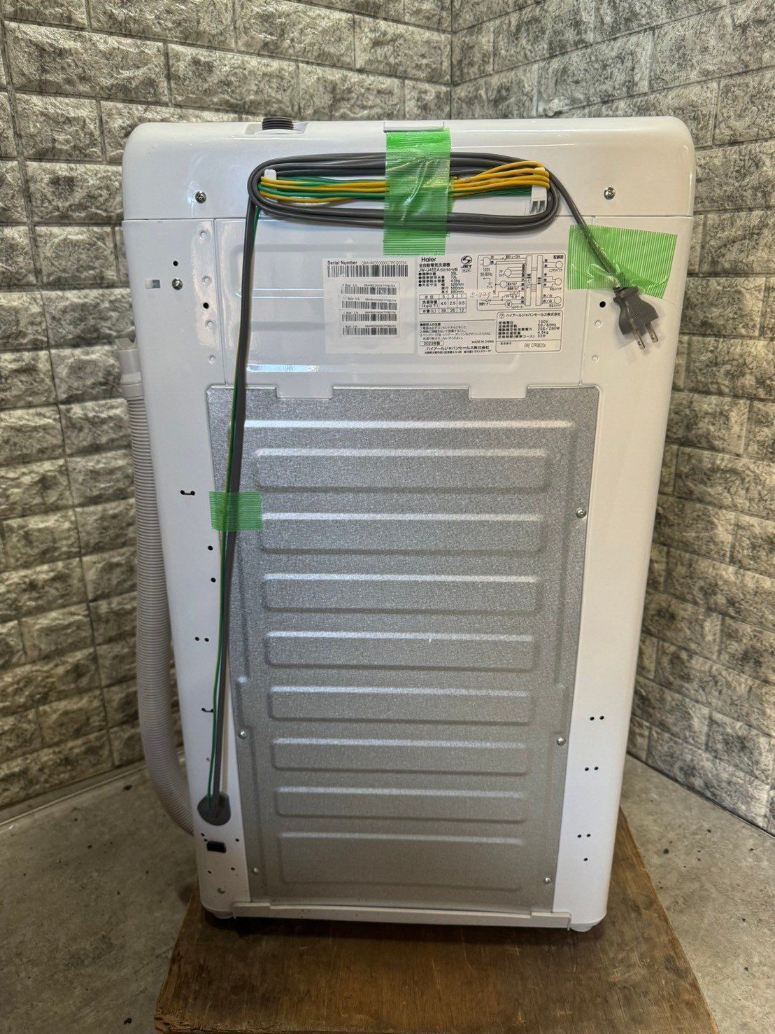 大阪送料無料☆3か月保証☆洗濯機☆2023年☆ハイアール☆4.5㎏☆JW  